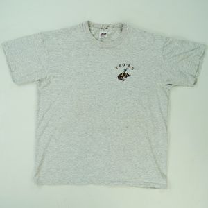 Vtg 90's Embroidered Texas Cowboy Rodeo Dad Shirt